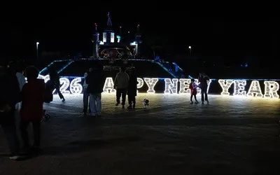 전국 관광객 몰려드는 함평의 겨울밤, 미디어아트와 빛의 명소 총집결