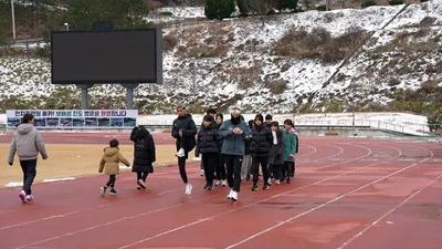 진도군 동계 전지훈련지로 각광…스포츠 인파 급증, 지역경제 ‘활기’