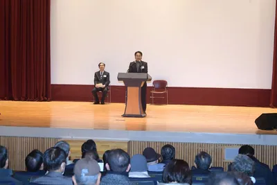 강기정 시장, 광주기독교교단협의회 신년하례회 참석