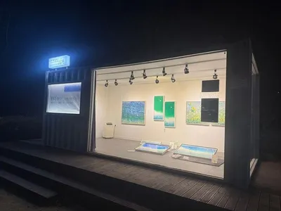 해가 지면 열리는 순천 야외미술관, 2026년 신경욱 개인전 개막