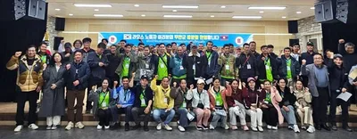 무안군 올해 외국인 계절근로자 첫 입국… 노동력 부족 걱정 덜었다