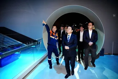 강기정 시장, 광양제철소에서 철강산업 에너지 대전환 논의