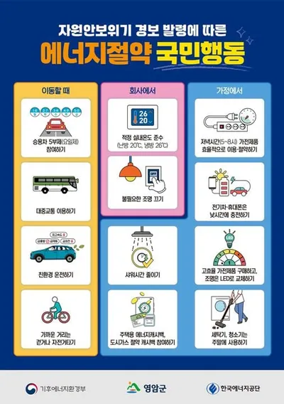 영암군, 중동 정세 유가 급등에 ‘공공부문 절약 캠페인’ 선도