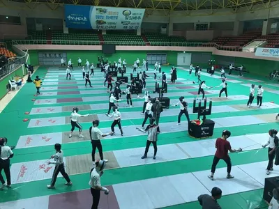 '최정상 검객' 해남에 총집결..전국 펜싱대회 유치