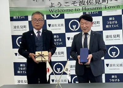 강진군 日 하사미정 도자기 축제서 청자 위상 알렸다