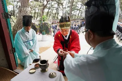목포시 이충무공 탄신 481주년 고하도서 엄숙 개최