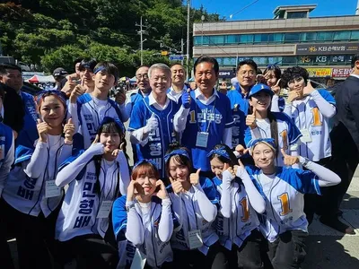 서남권 찾은 민형배… 완도 전복산업·무안 군공항·목포 균형발전 부각