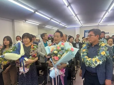 임택 광주 동구청장 3선 성공… AI 중심 경제도시 과제 본격화