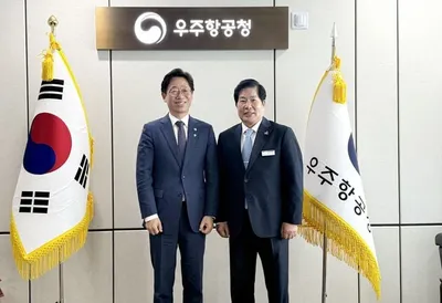 공영민 군수 우주항공청장 면담 “제2우주센터 고흥 유치 총력”