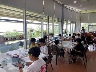 신안 저녁노을미술관 학교 연계 미술교육 프로그램 운영