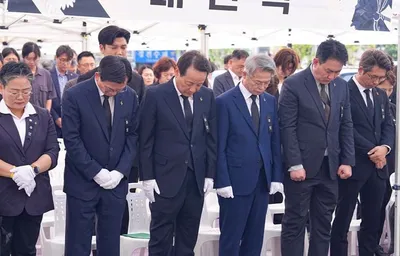 학동4구역 붕괴 5년… 희생자 추모와 안전다짐