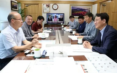 강진군 옴천면 원타운 사업 시동… 정주여건 개선 위해 영산강환경청과 공식 협의