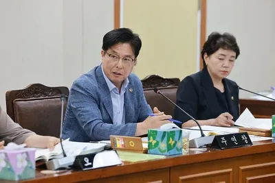 여수 주민 탄원서 꺼내든 주연창 의원 통합시 지방하천 부실 관리 질타