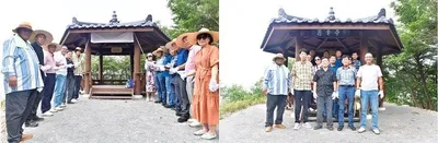 담양 창평 질마재 고갯마루에 등산객 쉼터 ‘월봉정’ 들어섰다