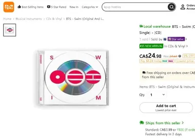 BTS 싱글 CD 짝퉁 테무서 활개… 서경덕 교수 "한심한 행위" 일갈