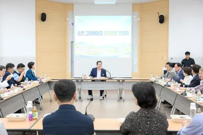 순천 승주읍 그린바이오 미래산업으로 육성… 손훈모 시장 현장 소통