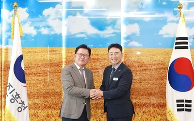 이남오 함평군수 농촌진흥청 이승돈 청장과 현안사업 논의