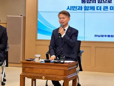 민형배 시장 취임 100일… 반도체·군공항 성과 제시 시민 체감 정책 속도