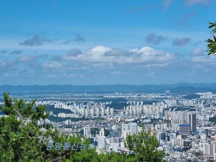 ▲광주 도심 전경