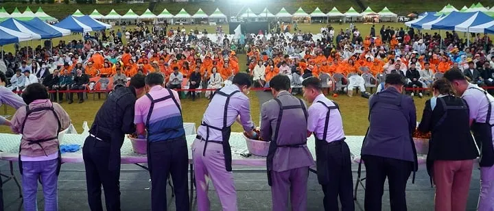 지난해 개최된 영산포 홍어축제 퍼포먼스 ⓒ나주시