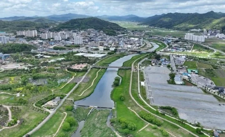 사진 : 함평천 전경