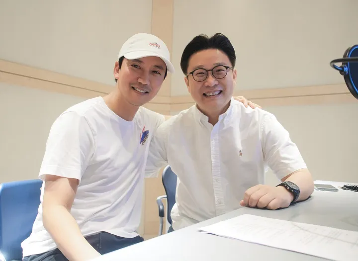 (왼쪽부터)배우 김남길과 서경덕 교수=서경덕 교수실 제공