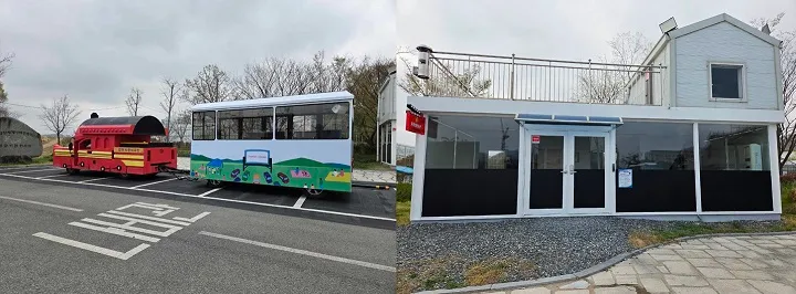 무궤도열차.가족영화관 전경 ⓒ함평군