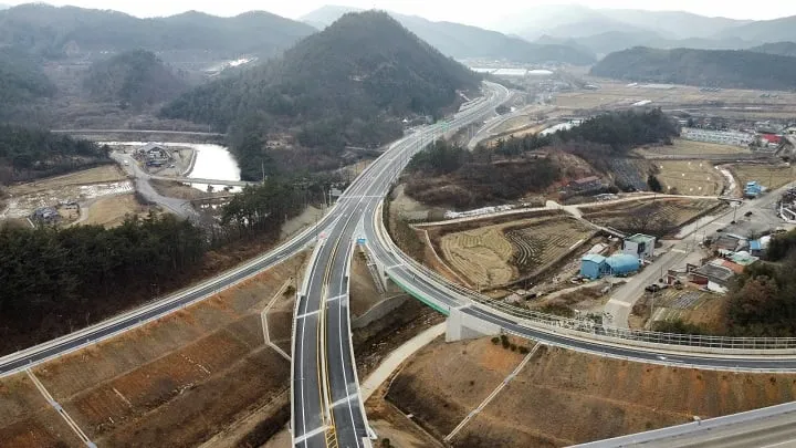 흥화로 종점(야문교차로) ⓒ전라남도
