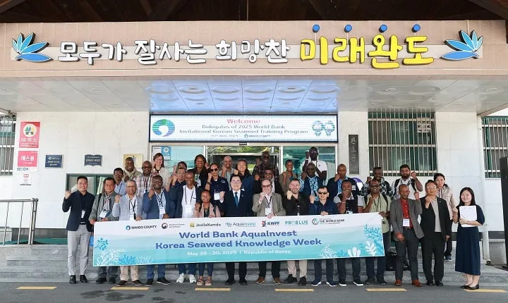 WB 및 개발도상국 공무원 완도군 방문 ⓒ완도군