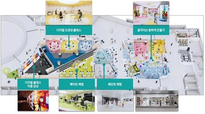 ▲‘빛나는 아이나라’ 조성 막바지(조감도) ⓒ동구청