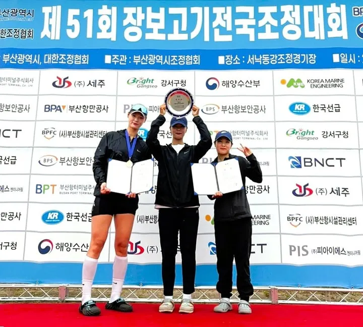 좌측부터) 이수빈, 김미수, 유지현 선수 ⓒ장성군