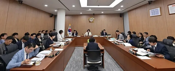 ▲서구의회 예산결산특별위원회 ⓒ광주 서구의회